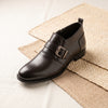 Classic Leather Double Monk Strap Shoes